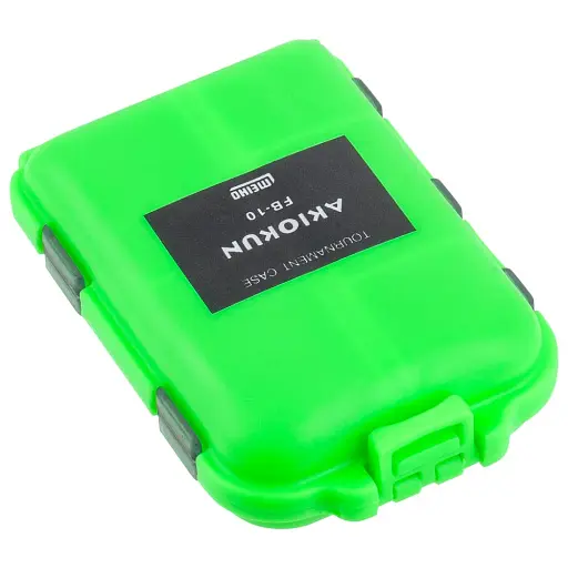 Коробка Meiho Fb-10 Akio-kun 97x65x30mm Green - фото 1