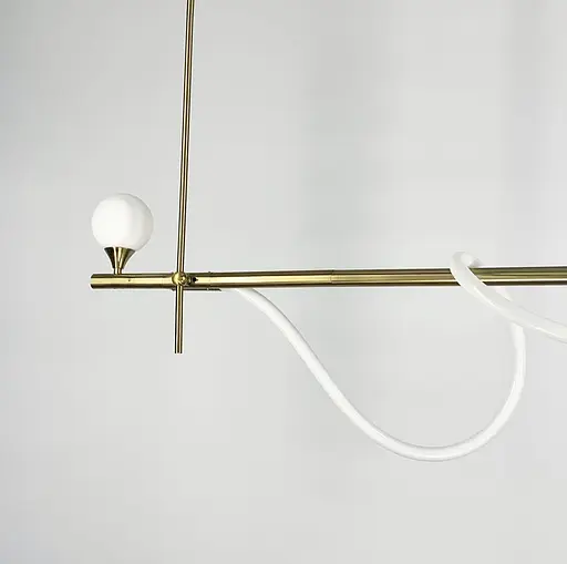 Современная удлиненная люстра Sniki Line.F Длина 120 см - фото 9