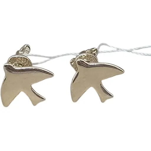 Золоті сережки-пуссети Імперія золота Пташки. СП664ЛИ