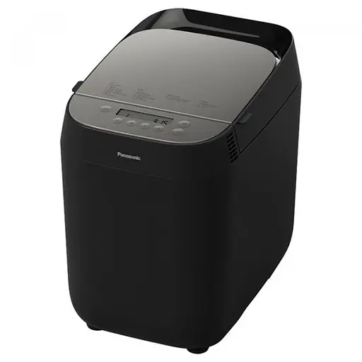 Panasonic Хлебопечка 700Вт программ-18 максимальный вес -1 кг форма-круг пластик черный - фото 1