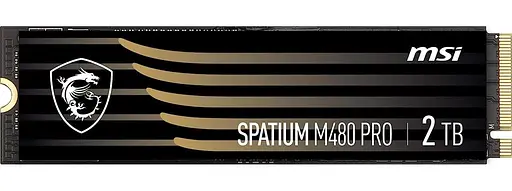 Накопитель SSD MSI m.2 NVMe 2TB Spatium M480 Pro (S78-440Q600-P83) - фото 1
