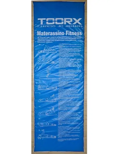 Коврик спортивный Toorx Padded Exercise 181 х 60 х 2,5 см с антискользящей поверхностью Blu/Rosso (MAT-GE) - фото 2