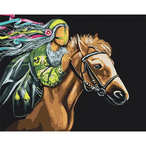 Картина по номерам Вільна 2 Valeriya Macarenco Brushme 40x50 см різнокольорова 000276815