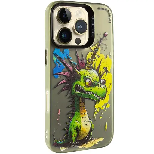 Чехол Epik TPU+PC So Cool для Apple iPhone 16 Pro Max 6.9 Dragon