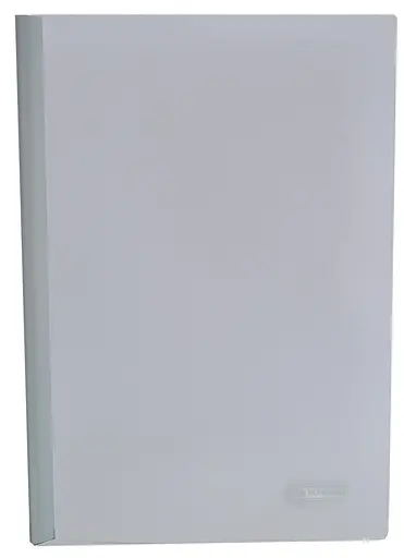 Папка-швидкозшивач 65листів/10 мм, з притискною планкою, 160/160 мкм BM.3371-99 BUROMAX (4823078912954) Білий - фото 1