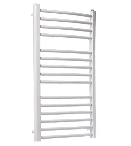 Полотенцесушитель водяной Heizung WG 15/45 изогнутый 860х450 мм 379 Вт Белый 30412 - фото 1