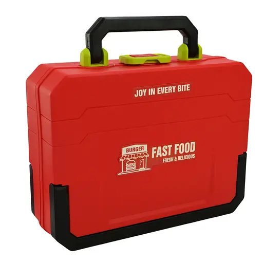 Дитяча іграшкова кухня "Фаст-фуд" 668-159/160(Red) з аксесуарами - фото 2