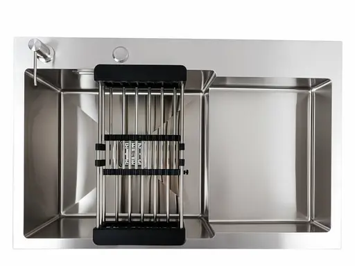 Кухонна мийка Platinum HANDMADE 78*50С L (SP000041295) - фото 3