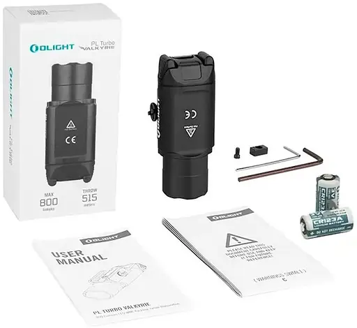 Фонарь Olight PL Turbo Valkyrie Black - фото 14