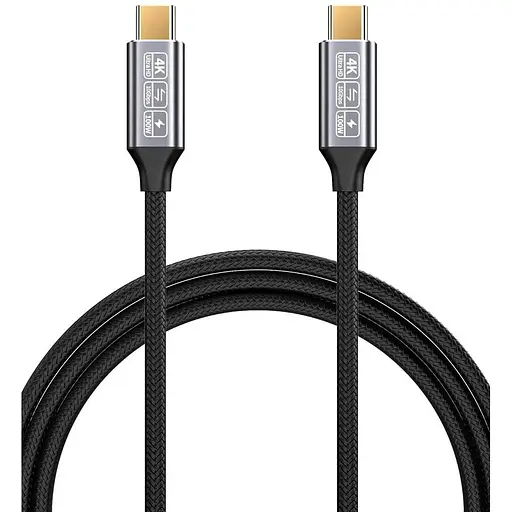 Кабель CAKOBLE USB-C - USB-C 3.1 Gen2 10 Гбит/с Передача данных, 100 Вт 20 В/5A 3.3 фута