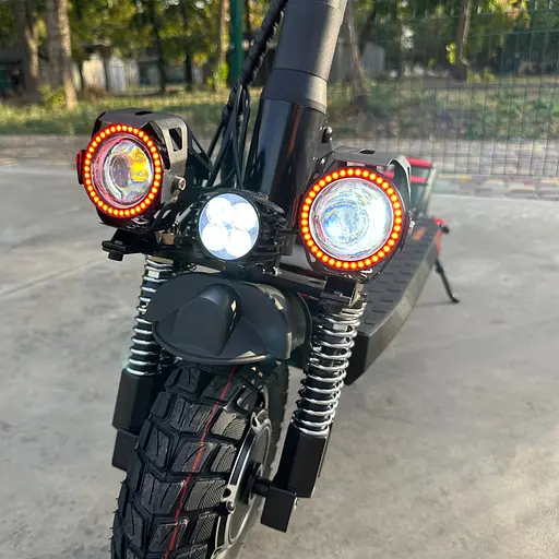 Электросамокат KUGOO M4 Max+ Plus NFC key | DUAL motor 23Ah 2000W | ПОЛНОПРИВОДНЫЙ (без сиденья) - фото 8