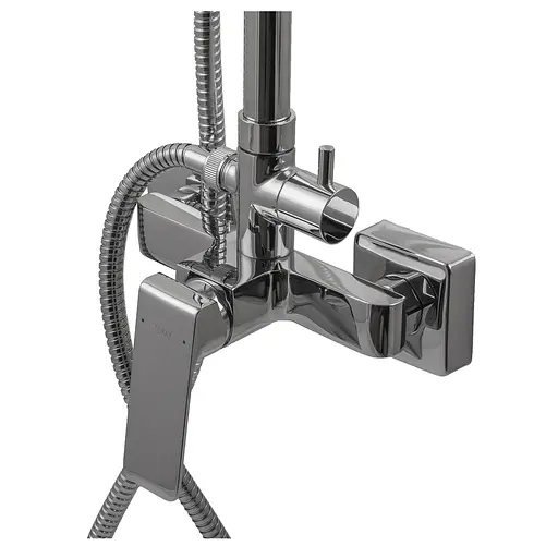 Душова система Topaz Odiss TO 18702-H52, Хром - фото 4