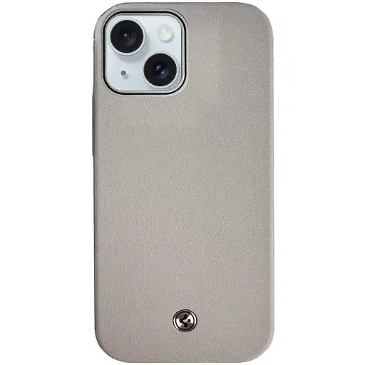 Чохол SGP PC+Leather with MagSafe для Apple iPhone 14, 6.1 Grey