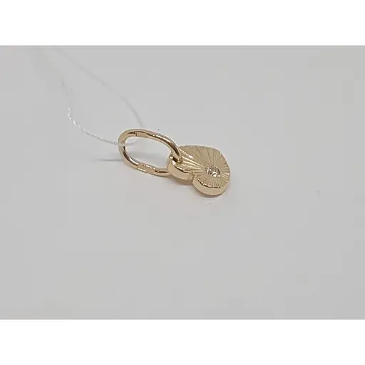 Золотая подвеска Империя золота с фианитом. ПВ624И - фото 2