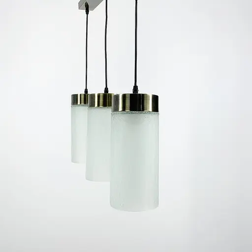 Минималистичный тройной подвес с матовыми плафонами Ст. 10371/3 | Line F - фото 3