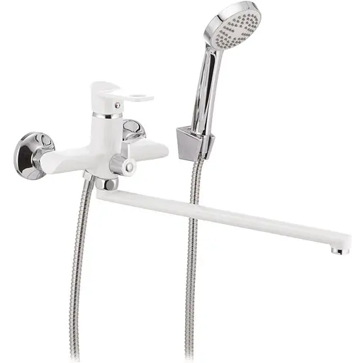 Смеситель для ванны Mixxus DALLAS 006 белый (MX0028) - фото 1