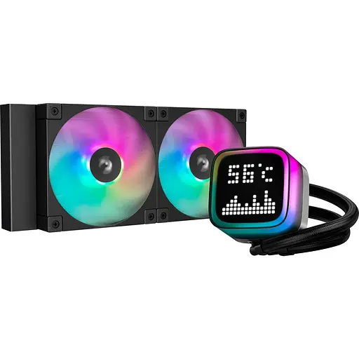 Система водяного охлаждения Deepcool LP240 ARGB Black (R-LP240-BKMSNC-G-1) UA [150132] - фото 1