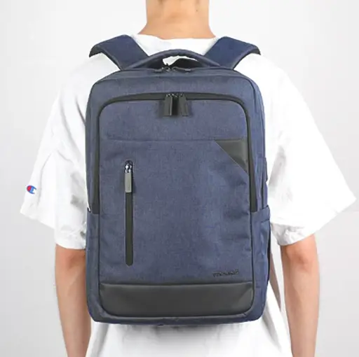 Рюкзак для ноутбука Aoking SN1133-5 43x30x11 см темно синий - фото 2