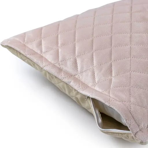 Чехол на подушку Руно 50х70 VeLour Apricot ромб 382.55_Apricot ромб - фото 4