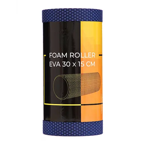 Масажний ролик Cornix EVA+ 30 x 15 см (валик, ролер) XR-0299 Navy Blue - фото 2