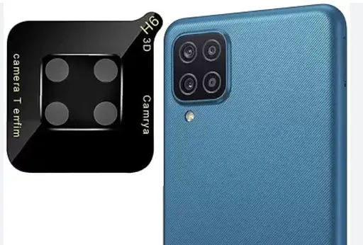 Захисне скло на камеру DK 3D Color Glass для Samsung Galaxy M32 M325 black - фото 2