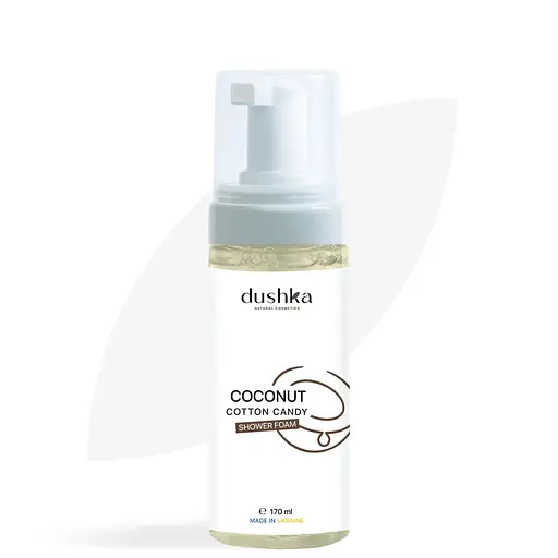 Пена для душа Сладкая вата Кокос Dushka 170 мл - фото 1