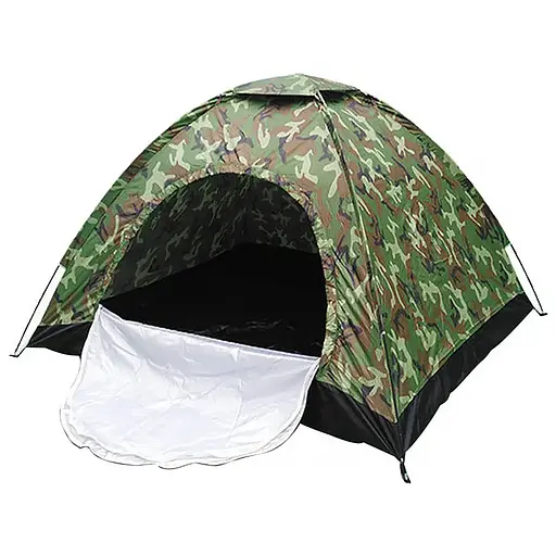 Намет автомат 2-х місний 200х150х110см в чохлі (Камуфляж) - фото 8