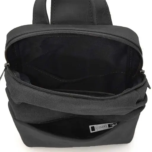 Кожаная сумка-слинг Tarwa 28х22х7 см sum0025531 - фото 7