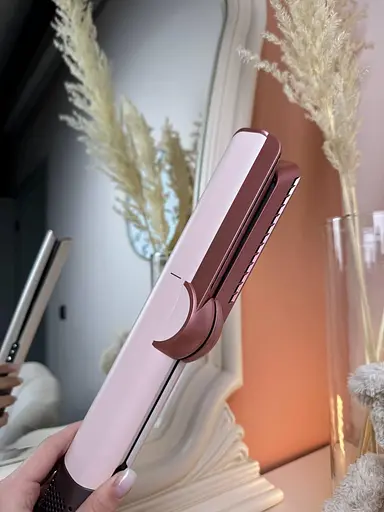 Випрямляч для волосся Smart X Air Straightener 5 режимів 2 швидкості 1300Вт Pink/gold - фото 7