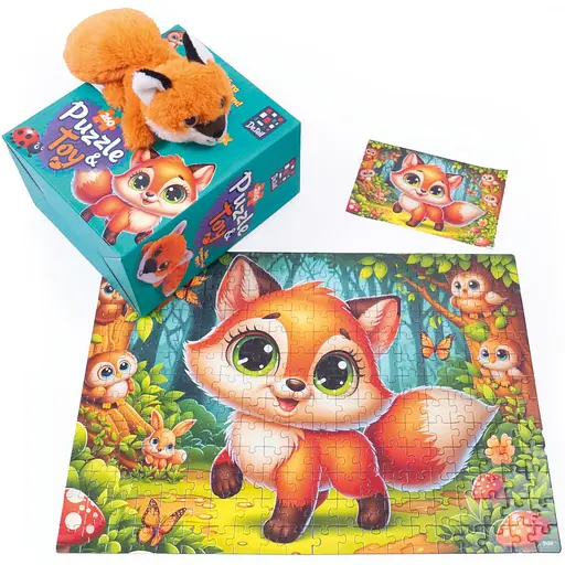 Пазли De.tail. Лисеня 260 деталей (DT200-12) - фото 2