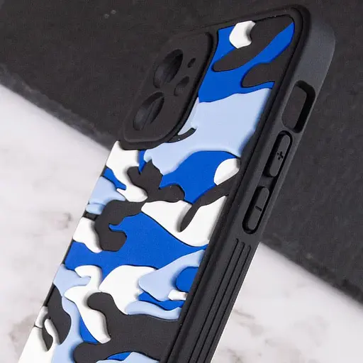 Чехол Epik TPU+PC Army Collection для Apple iPhone 11 Pro Max 6.5 Синий - фото 3