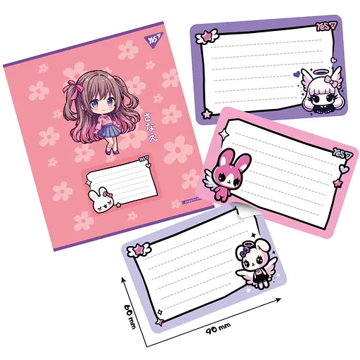 Наліпки на зошити Yes Милашки 8 шт. (955533) - фото 2