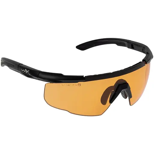 Окуляри балістичні Wiley X Saber Advanced. 2 лінзи (Grey/Rust) оправа Black - фото 2