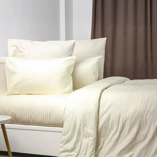 Пододеяльник ТЕП Страйп Сатин Premium Caramel 180 х 215 см (2-04853_34883) - фото 2