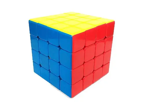 Кубик Ю- Джи YuSu V2M 4x4 без наліпок кольоровий пластик (YJ YuSu V2M 4x4 Stickerless) (YJ8339) - фото 3