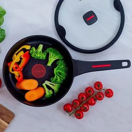 Сковорода Magio MG-1170 з кришкою 24 см - фото 4