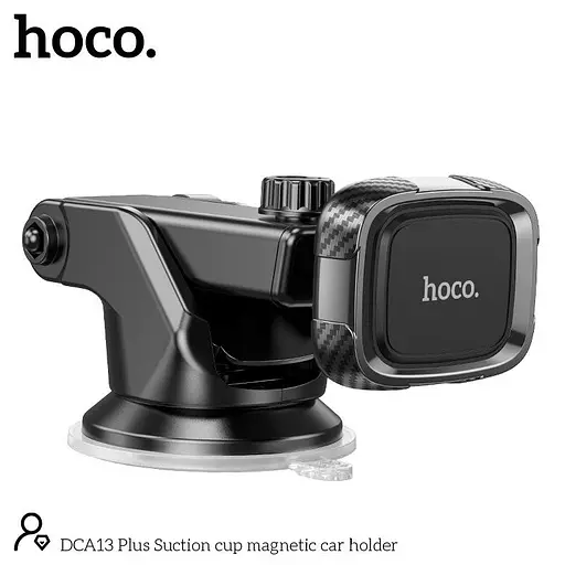 Держатель Hoco Suction cup magnetic Car holder Dca13 Plus - фото 3