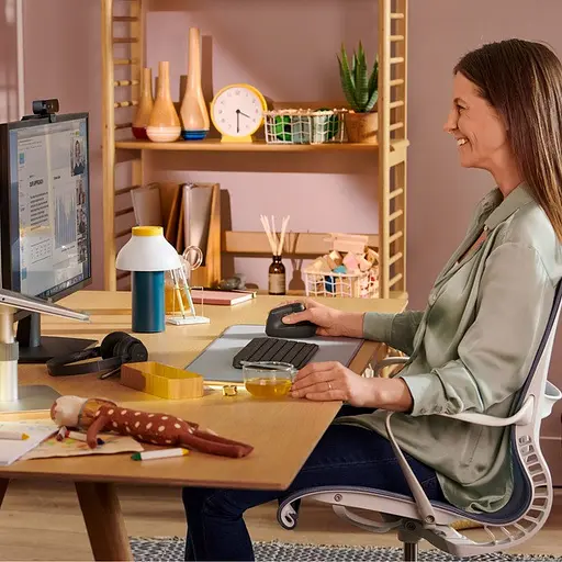 Вертикальна бездротова миша Logitech WRL VERTICAL BLACK Right 910-006494 - фото 5