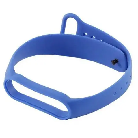 Ремешок для фитнес-браслета Xiaomi Mi Band 5/6/7, Original design, синий - фото 1