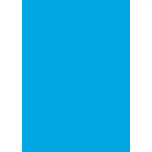 Папір для дизайну Folia Tintedpaper В2 (50x70см) №33 пасифік блакитний 130г/м без текстури