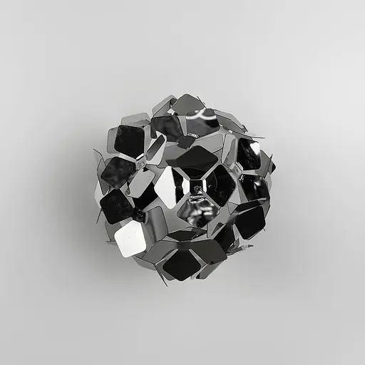 Флористическое бра в хромированном корпусе в виде светового шарика Line F Арт. WB34 A/1 CH - фото 6