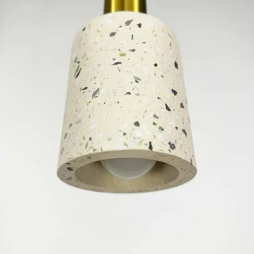 Підвіс MELODY із білим бетонним плафоном в стилі Ар-деко Line.F MJ 164/1 WT - фото 5