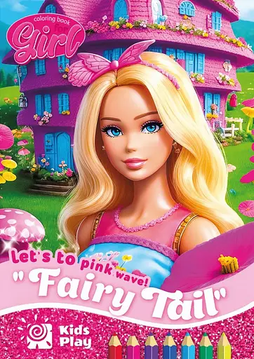 Раскраска, 23315, 8 листов, А4