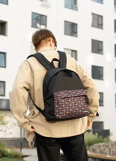 Чоловічий рюкзак Sambag Active тканевий з принтом "ornament" 40 х 33 х 14 см (11811148m) - фото 1
