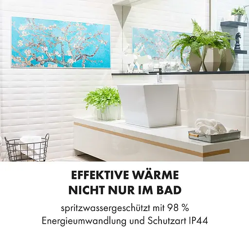 Инфракрасный обогреватель Klarstein Wonderwall Air Art Smart (10035127) - фото 6