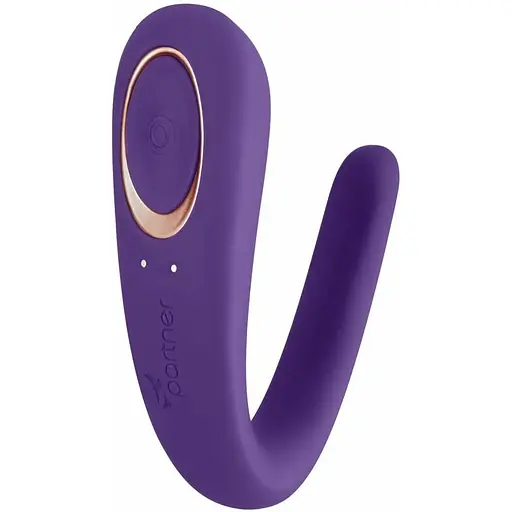 Вібратор для пар Satisfyer Double Classic 17 см фіолетовий