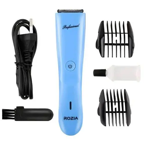 Чоловічий тример для стриження Rozia HQ 206 Блакитний - фото 1