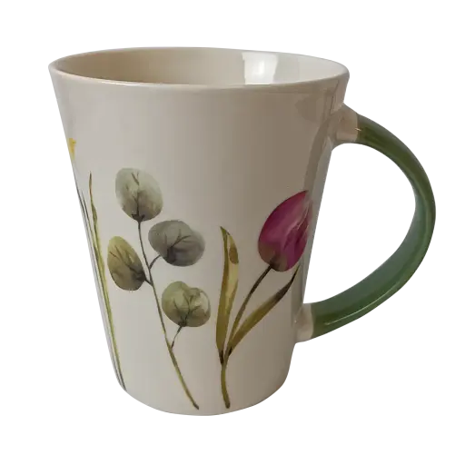 Чашка Vittora Квітковий вальс 350 мл 1 шт. (147447) - фото 3