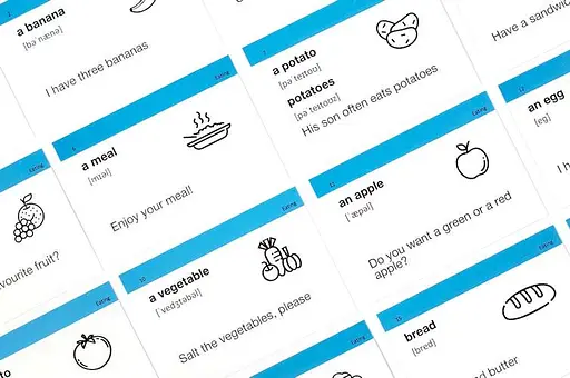 Настольная игра English Student Карточки для изучения английского языка English Student Elementary A1 (укр.) (39122560) - фото 4