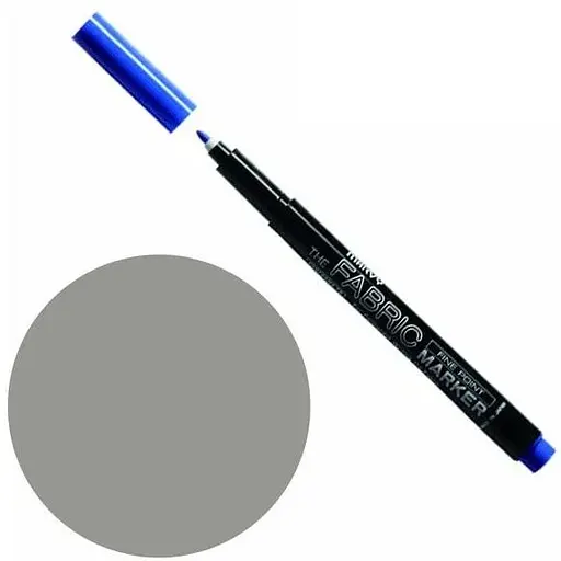Маркер Сірий теплий для світлих тканин односторонній 2 мм #522 Fine point Marvy - фото 1